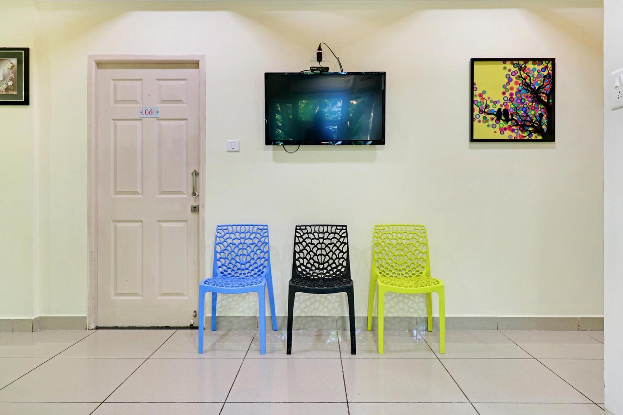Fabhotel Colors Service Apartment - Nr Mrc Nagar Chennai Exterior photo