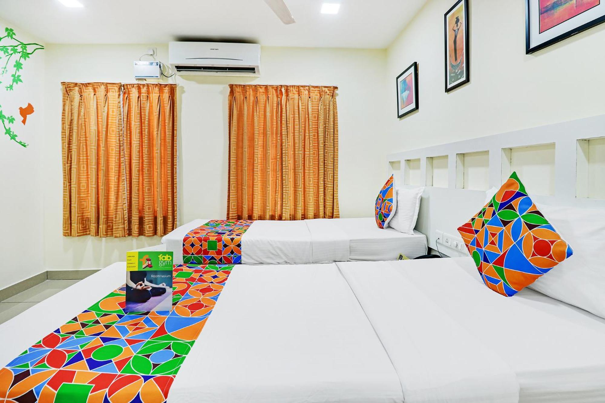 Fabhotel Colors Service Apartment - Nr Mrc Nagar Chennai Exterior photo