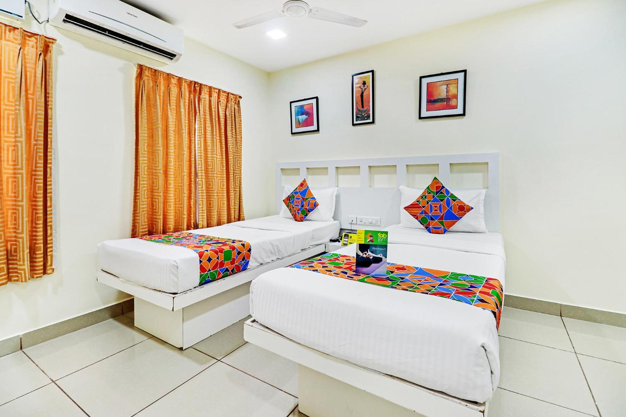 Fabhotel Colors Service Apartment - Nr Mrc Nagar Chennai Exterior photo