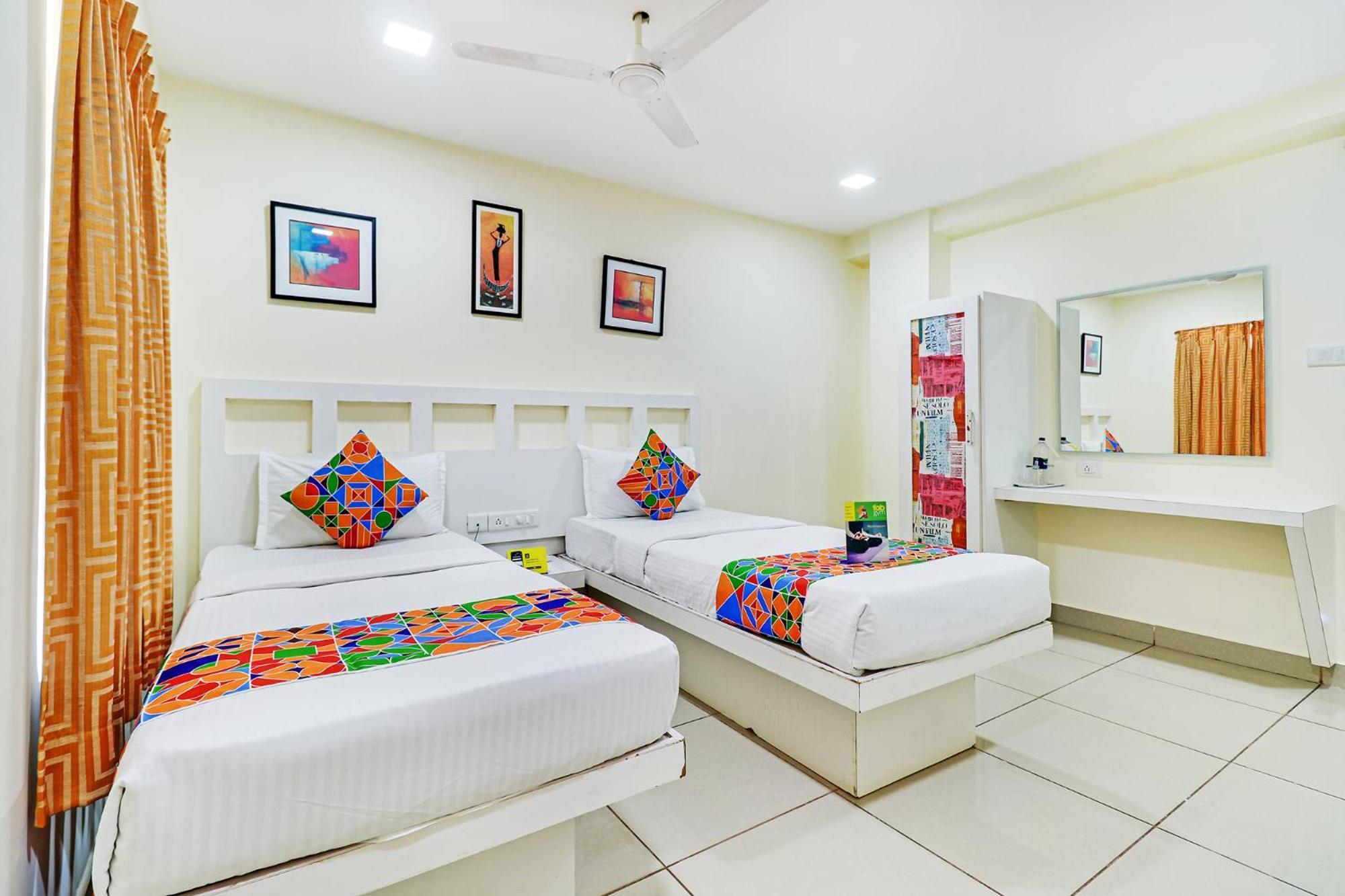 Fabhotel Colors Service Apartment - Nr Mrc Nagar Chennai Exterior photo
