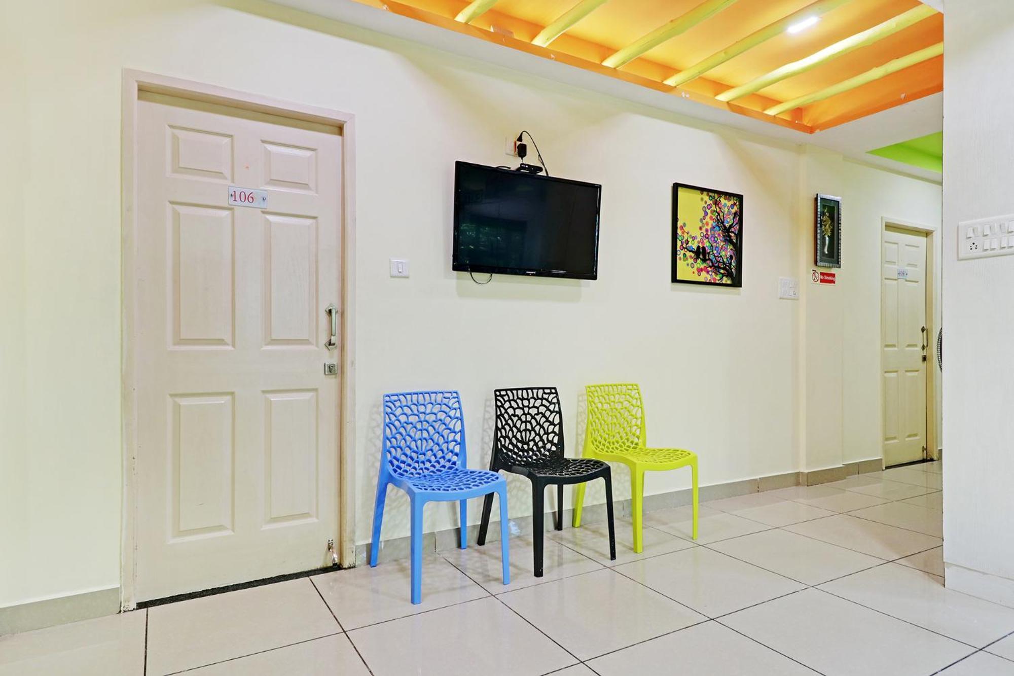 Fabhotel Colors Service Apartment - Nr Mrc Nagar Chennai Exterior photo